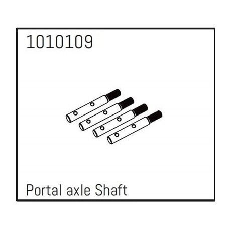 ABSIMA Portal Axle Shafts - PRO Crawler 1:18 4un
