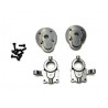 ABSIMA Opt. Alu Front Portal Hub Set V2 - EVO/GOAT 1010225