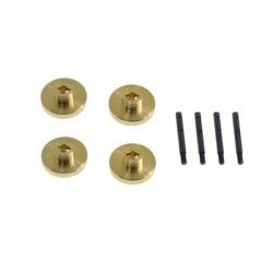 ABSIMA Opt. Brass Width Extender Set (+10mm) - EVO GOAT 1010223