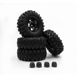ABSIMA 1.2"" Wheel Set ""Mudder-XL"" 68mm (4) 1010200