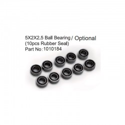 ABSIMA 5X2X2.5 Ball Bearing ( 10pcs Rubber Seal ) 1010184