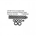 ABSIMA CR18P-EVO Complete Ball Bearing Set ( 30pcs Rubber Seal ) 1010182