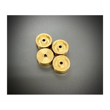 ABSIMA Optional Brass Wheel Hex Hubs 11g - PRO Crawler 4un