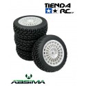 ABSIMA 1:10 Wheel Set ""Rallye Street Design"" white (4)