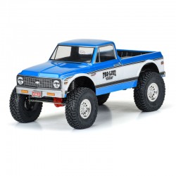 PROLINE 1/10 1972 Chevy K-10 Clear Body 12.3" Wheelbase Crawlers