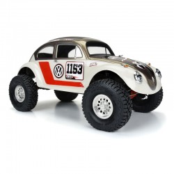 PROLINE 1/10 Volkswagen Beetle Clear Body 12.3" (313mm) Wheelbase Crawlers