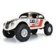PROLINE 1/10 Volkswagen Beetle Clear Body 12.3" (313mm) Wheelbase Crawlers