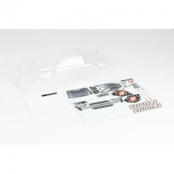 ARRMA 1/10 Clear Body with Decals and Window Masks: KRATON 4X4 BLX