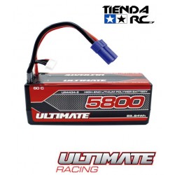 ULTIMATE 14.8v. 5800 mAh 60C LiPo BATTERY STICK HC PACK EC5 (ARRMA)