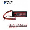 ULTIMATE 7.4v. 2200 mAh 20C LiPo BATTERY SOFT CASE MINI PACK T-DEAN