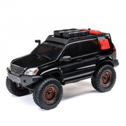 AXIAL SCX24 Lexus GX 470 1/24 4WD Rock Crawler Brushed RTR, Black