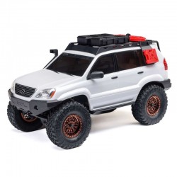 AXIAL SCX24 Lexus GX 470 1/24 4WD Rock Crawler Brushed RTR, White