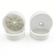 RUDDOG B7 | XB2 | LD3 - 2wd Slim Front Wheels 2.2" (White | 4pcs)