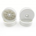 RUDDOG B7 | XB2 | LD3 - 2wd Slim Front Wheels 2.2" (White | 4pcs)