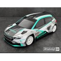 Bittydesign SKODA Fabia RS Rally2 1/10 190mm rally clear body, LightWeight 0,8mm (wing included)