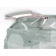 Bittydesign SKODA Fabia RS Rally2 clear wing replacement, 1,5mm extra hard, Pre-Cut