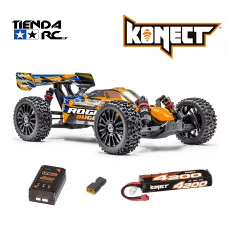 Hobbytech Rogue Buggy Naranja (Pack)
