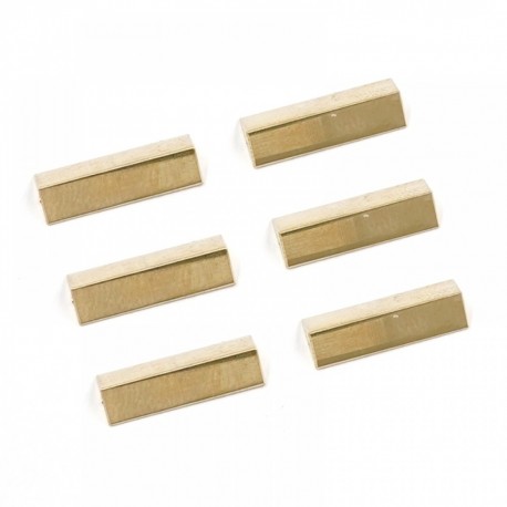 Yeah Racing Chassis Weight Brass Balancer 6pcs For Kyosho Mini-Z MR03