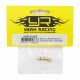 Yeah Racing Brass Knuckle Bushings 4pcs (M3 4.5 X 4.7 mm) For Kyosho Optima / Optima Mid /Javelin / Optima Pro