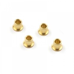 Yeah Racing Brass Knuckle Bushings 4pcs (M3 4.5 X 4.7 mm) For Kyosho Optima / Optima Mid /Javelin / Optima Pro