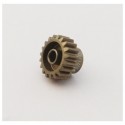 Hiro Seiko M06-18T Hard Coated Alum. Pinion Gear (MoS2)