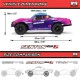 ARRMA 1/10 Senton 223S BLX Brushless 4WD Short Course Truck RTR, Azul