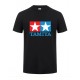 T-SHIRT TAMIYA LOGO BLACK (L)