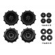 Red Spyder  1/10 SCT  Sand Snow Wheel Tires