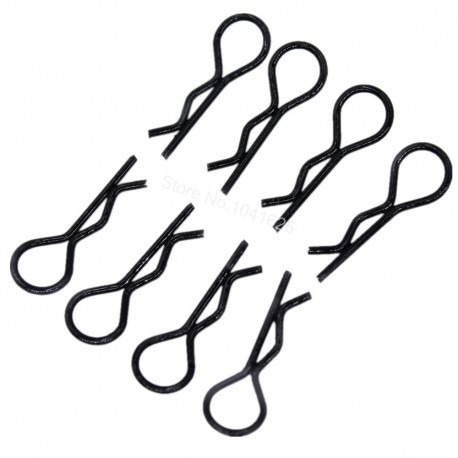 TITAN CLIPS FOR 1/8 BODYSHELL (10 PCS)