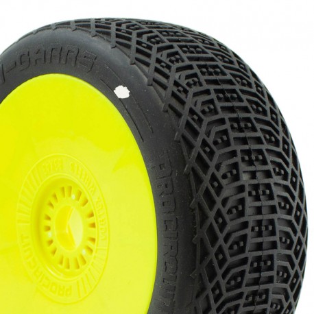 PROCIRCUIT I-BARRS v3 BUGGY C1 (SUPER SOFT) EN LLANTA AMARILLA (2pcs.)