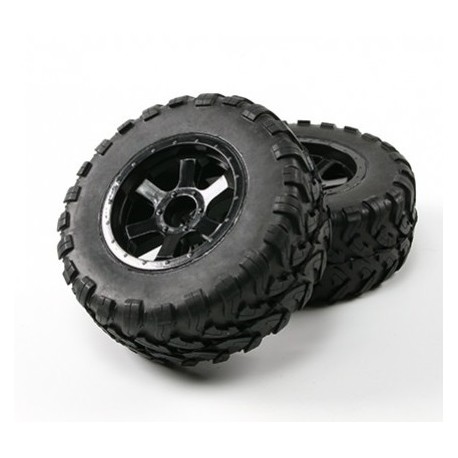 Desert Fox 2.2 SC Truck Pre-Glued Tyre (2 sets)