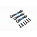 GPM TT02 ALLOY STEERING TIE-ROD SET (BLUE)
