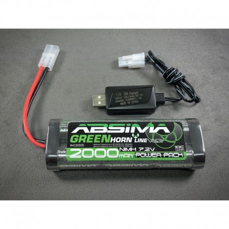 ABSIMA RC Energy Starter Set 2000 (NiMH-USB)
