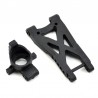 MST HT SHORT REAR LOWER ARM (4 HOLES) & WHEEL HUB