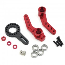 MST RMX 2.5 ALUM. STEERING ARM (RED)