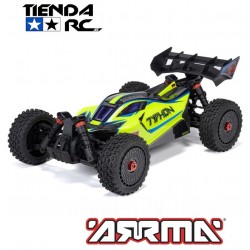 ARRMA 1/8 TYPHON 223S Brushless 4WD Buggy RTR, Amarillo