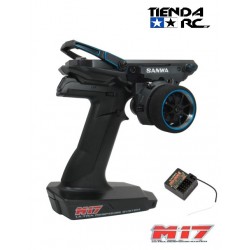 Sanwa M17 Limited Blue with RX493i receiver with TX battery