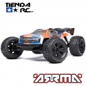 ARRMA 1/8 KRATON 6S V6 MT 4WD BLX Brushless RTR, Naranja