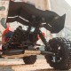 ARRMA 1/8 KRATON 6S V6 MT 4WD BLX Brushless RTR, Naranja
