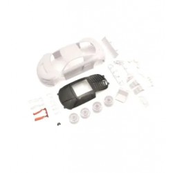 Kyosho Audi R8LMS Night-R WhiteBodySet w/Wheel 