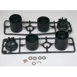 Tamiya Rd F1 Spoke Wheel Set (3603F/3645R)