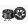 TAMIYA REINFORCED ONE-PIECE MESH  WHEELS (1 PAIR)