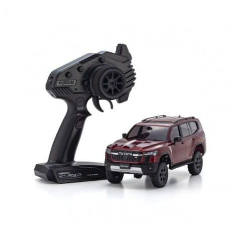 Kyosho Mini-Z 4X4 MX-01 Toyota Land Cruiser GR Sport Dark Red Mica (KT531P)