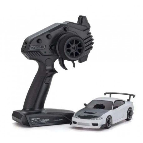 Kyosho Mini-Z AWD Nissan Silvia S15 GT Wing White (MA020/KT531P)