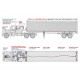Tamiya  Semi-Trailer Light Set