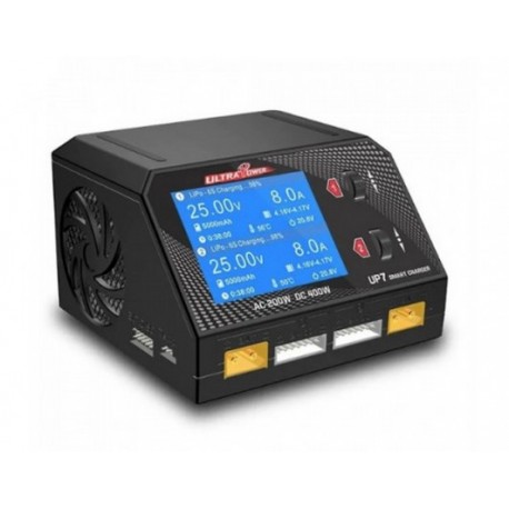 Ultra Power UP7 1~6S 2x200W 10A AC/DC Smart Battery Charger/Discharger (EU Plug)