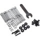 Yeah Racing 110mm Desert Lizard Two Stage Internal Spring Damper Black