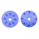 Ultimate 16mm CONICAL SHOCK PISTONS BLUE (8x1.3mm angled) (2pcs)