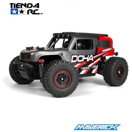 Maverick Doha 1-20 4WD Electric Truck - Red