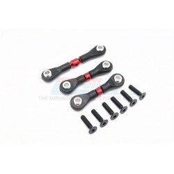 GPM TT02 Alloy Steering TIE-ROD SET (Red)